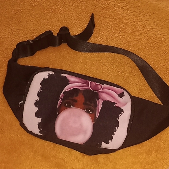 Other - Girl Black History African-American Ethnic Fanny Pack Waist Pack Bag Purse
